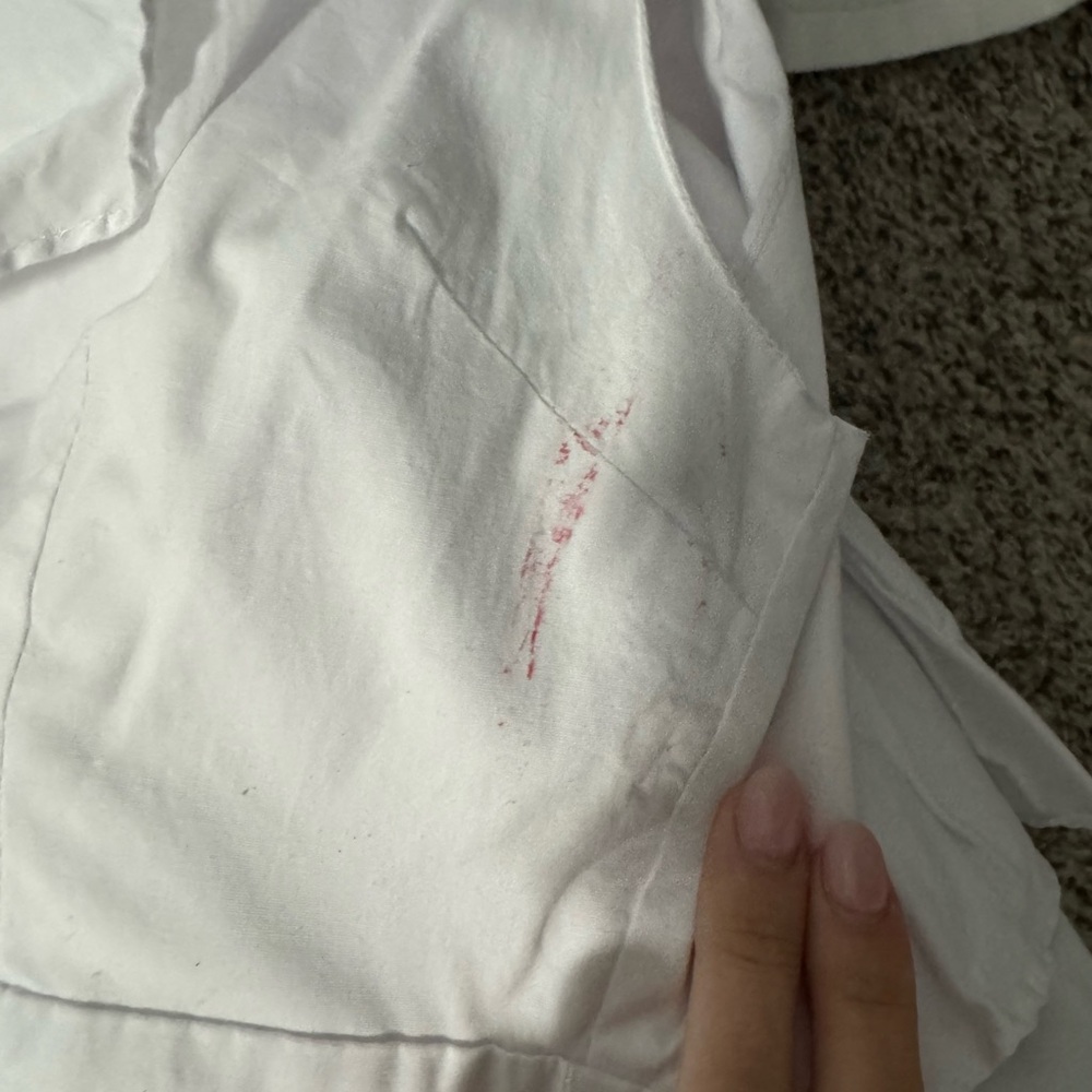 Do+Be White Ruffled Romper - Picture 3 of 3